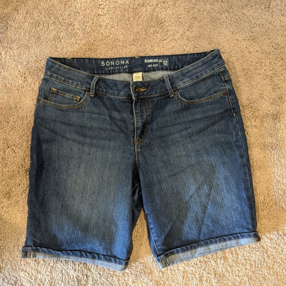 Sonoma - Bermuda Jean Shorts